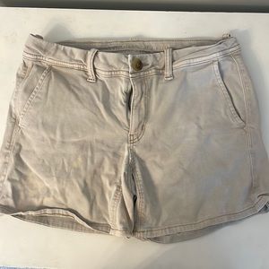American Eagle Super Stretch X Chino Shorts Size 4 (other colors available)Khaki